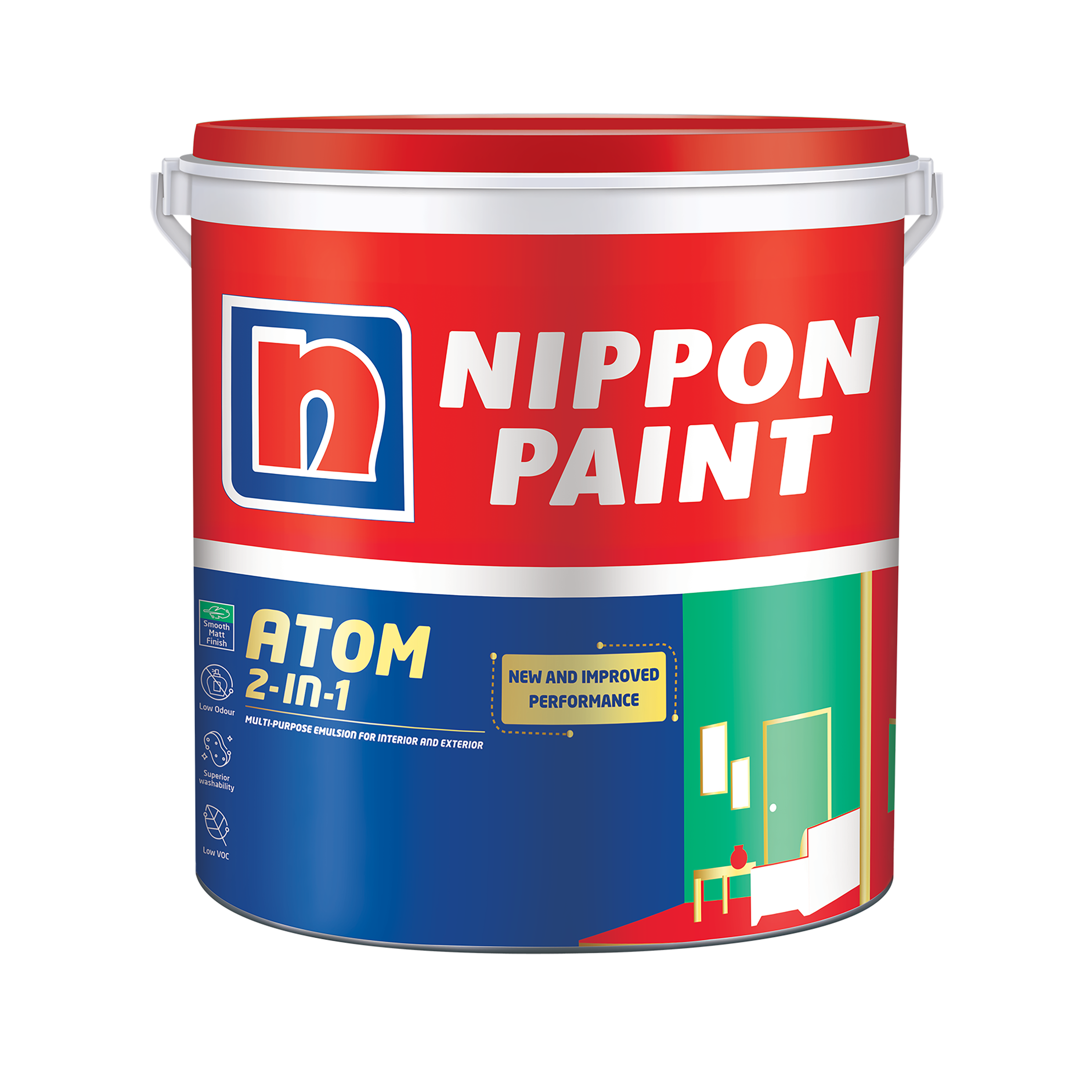 nippon paint atom 2 in 1 interior and exterior paint