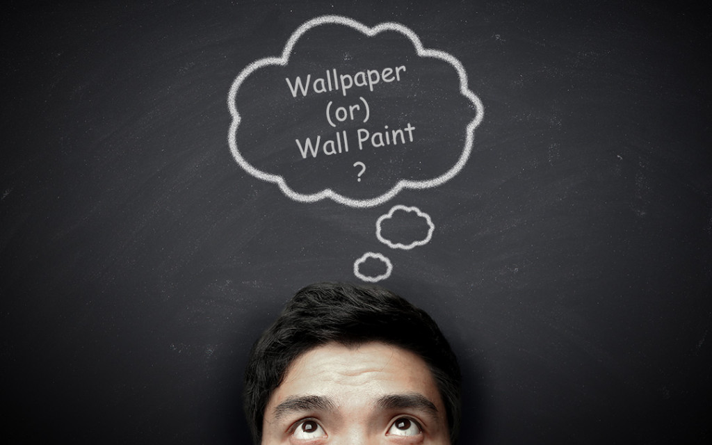 A-man-thinking-about-either-we-will-go-wallpaper-or-wallpaint-for-home-interior