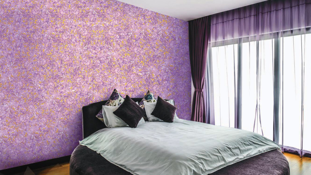 Purple-color-texture-desigsn-for-your-bedoom