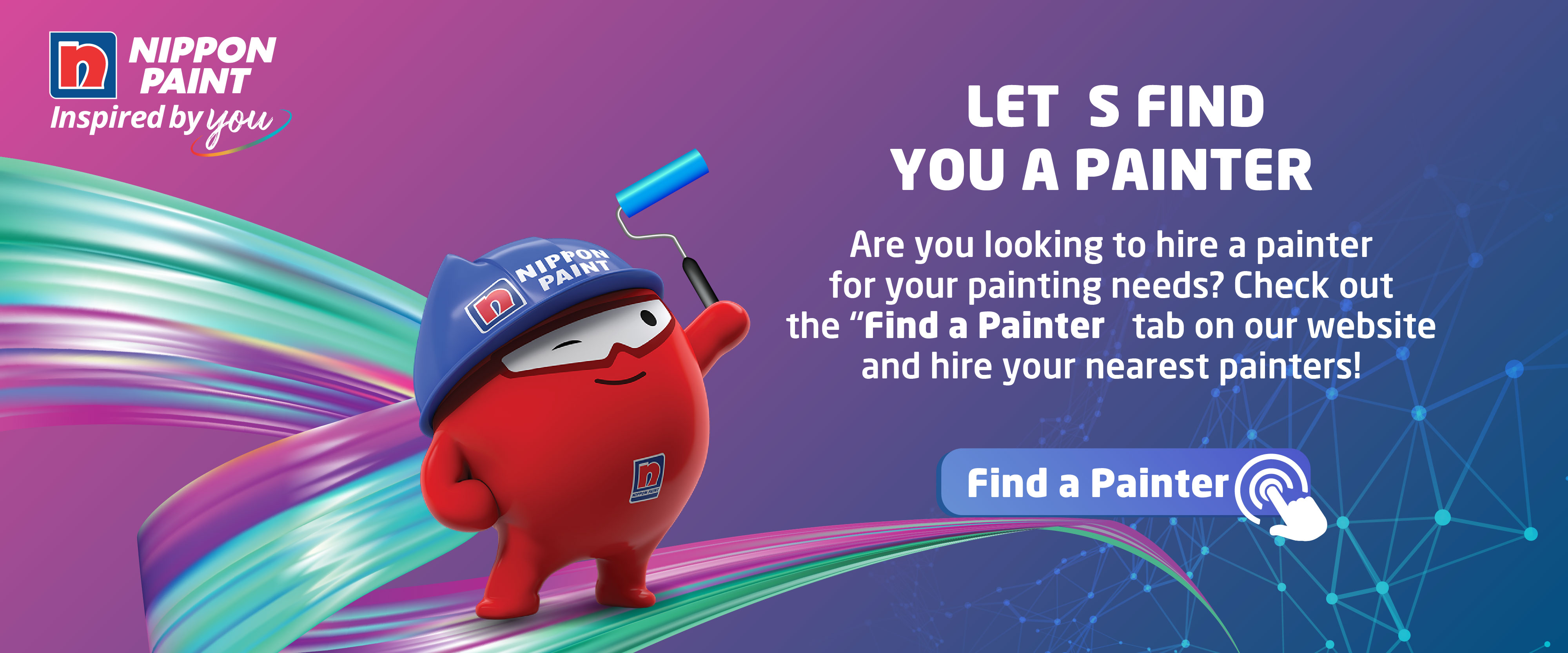 Painter service web banner