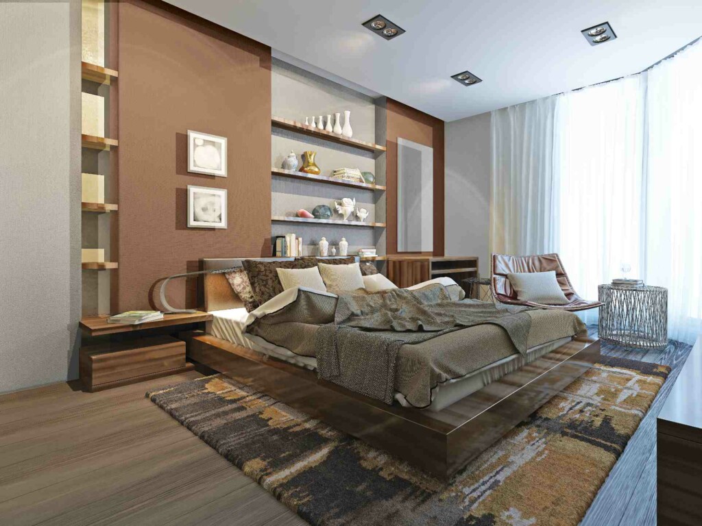 timeless brown wall paint colour for home interior-nipponpaint