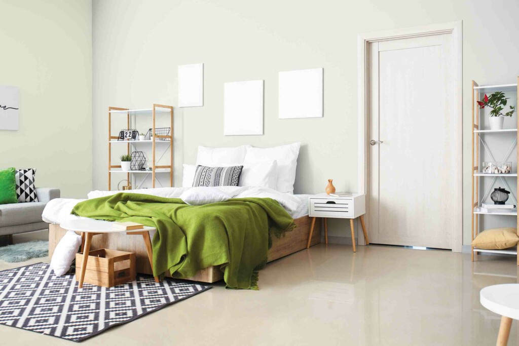 Tranquil Ivory nippon wall paint for the bedroom